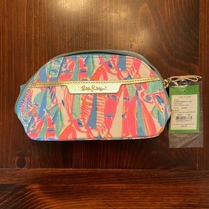 LILLY PULITZER out to sea makeup bag